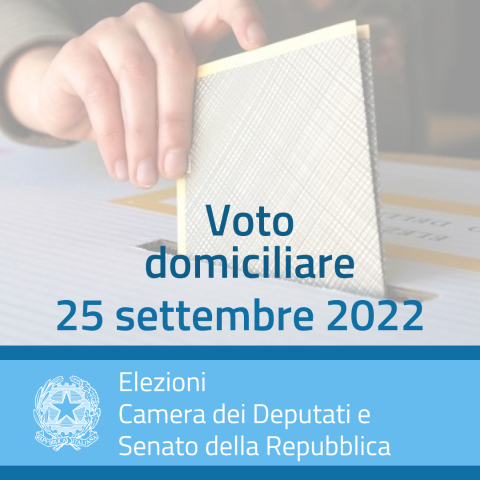 Elezioni Politiche 2022: istruzioni per voto domiciliare causa COVID